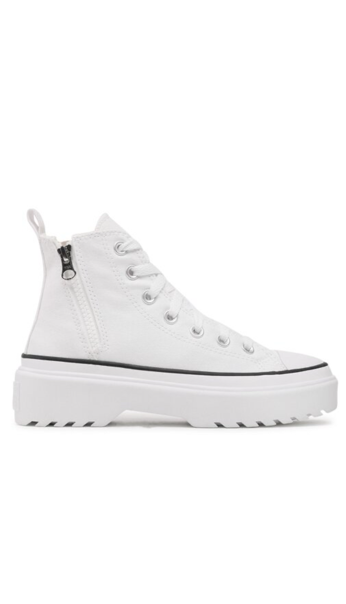 CONVERSE ALL STAR LUGGED LIFT HI WHITE