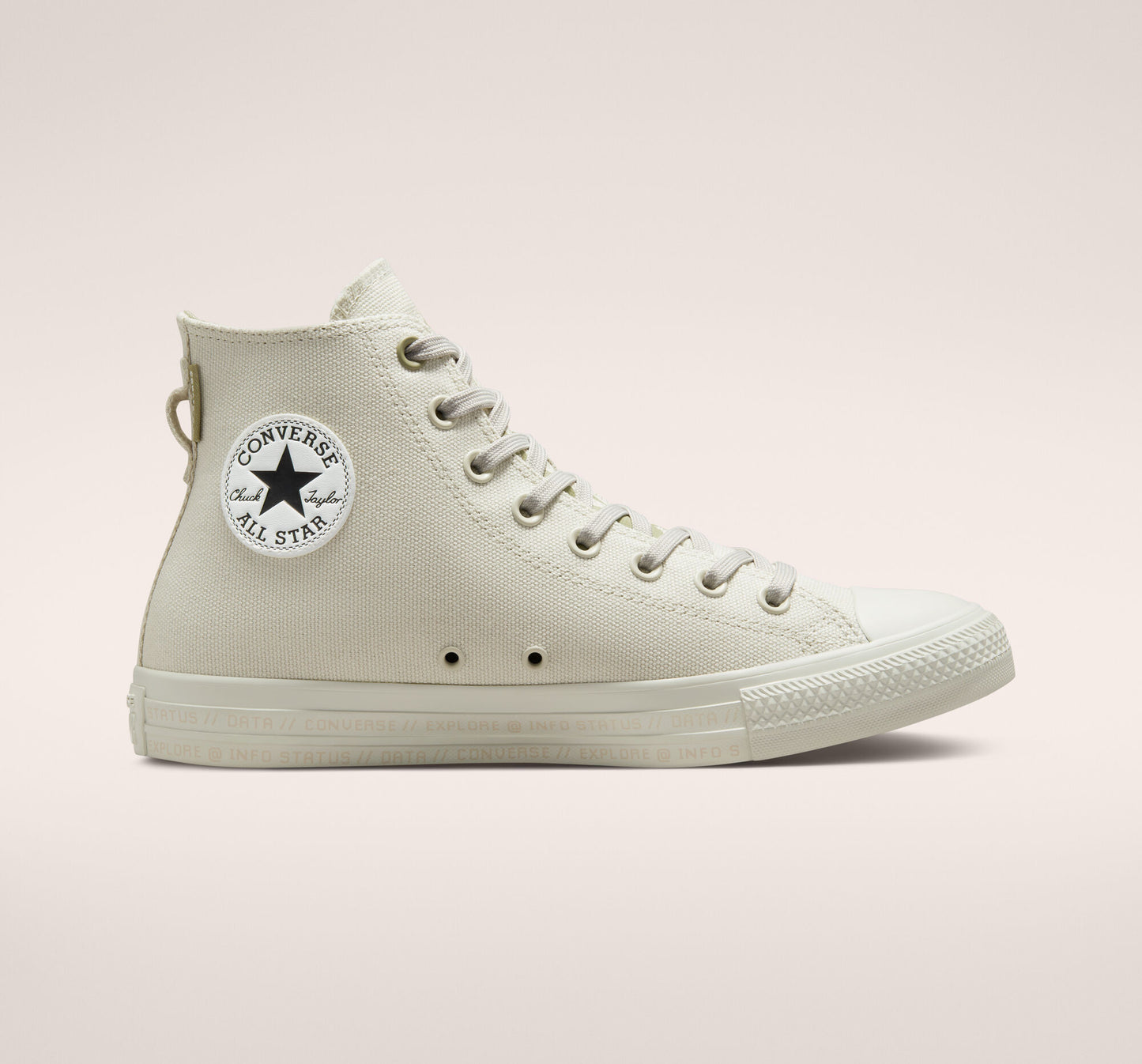 CONVERSE ALL STAR LOGO LIGHT BONE