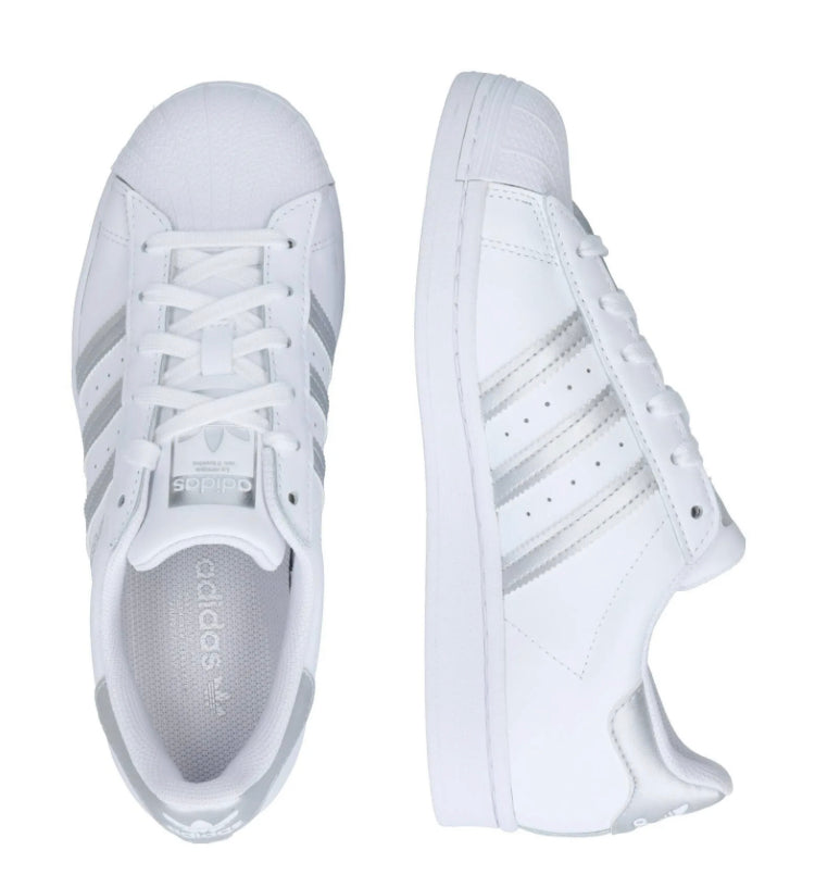 ADIDAS ORIGINAL SUPERSTAR WHITE SILVER