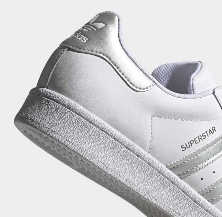 ADIDAS ORIGINAL SUPERSTAR WHITE SILVER