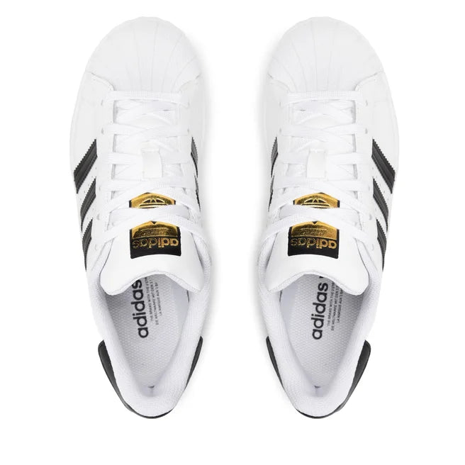 ADIDAS ORIGINALS SUPERSTAR WHITE BLACK
